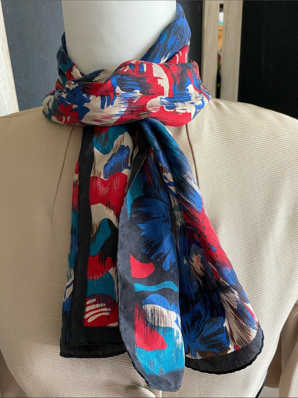 Jaqueline Ferrar Vintage Silk Scarf